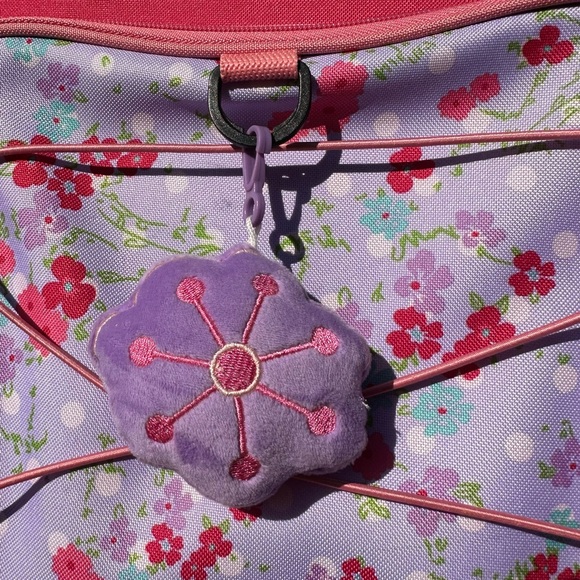 Pink Striped Carry-On Suitcase - Picture 3 of 7